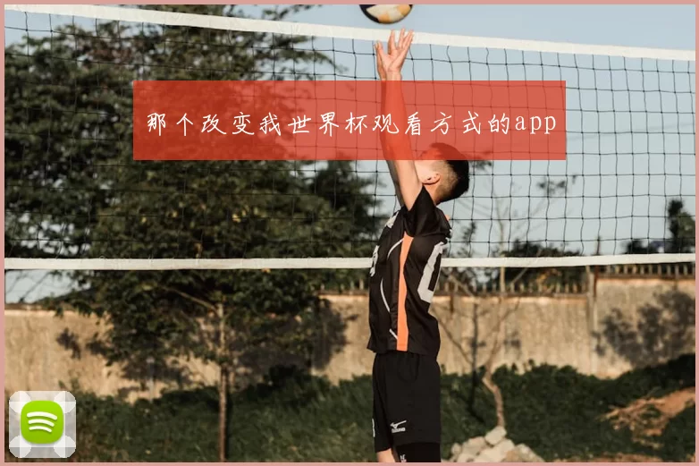 那个改变我世界杯观看方式的app