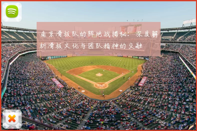 南京滑板队的阵地战揭秘:深度解析滑板文化与团队精神的交融