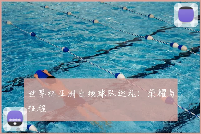 世界杯亚洲出线球队巡礼：荣耀与征程